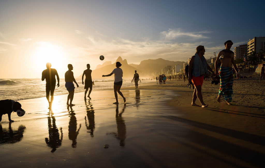 Foto: Pär Mårtensson - Solnedgång Ipanema