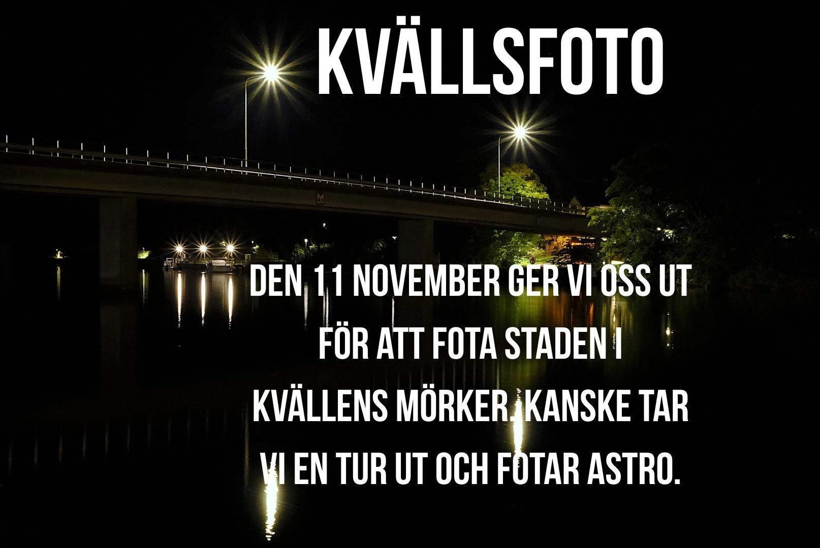 Kvällsfoto